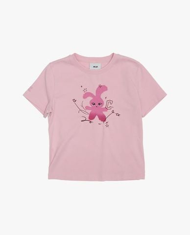  MLB - Women Printed Crew Neck Croptop 
