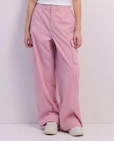  MLB - Varsity Wide-Leg Women's Pants with Elastic Waist 