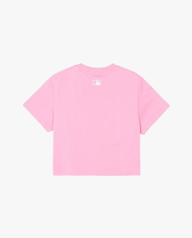  MLB - Women's Croptop Round Neck Short Sleeve Youthful 