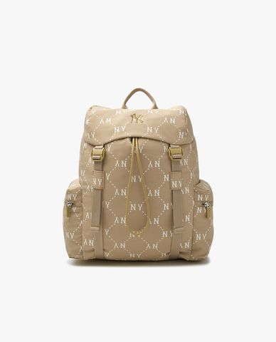  MLB - Unisex Diamond Monogram Sportive Flap Backpack 