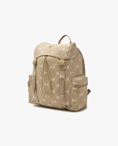  MLB - Unisex Diamond Monogram Sportive Flap Backpack 