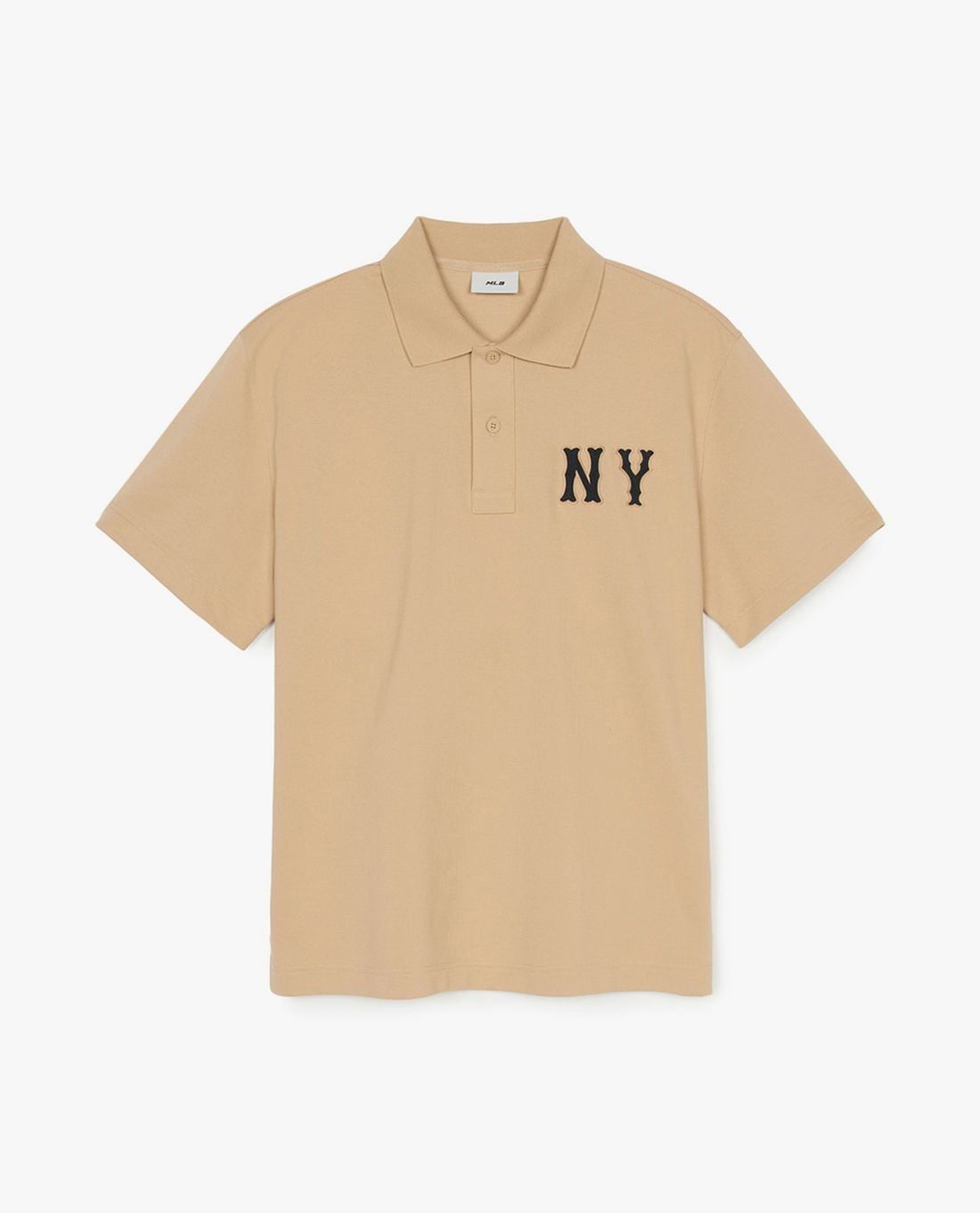 MLB - Unisex Basic Coopers Logo Overfit Short-Sleeve Polo Shirt