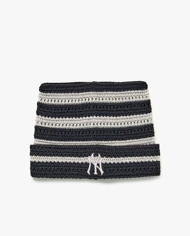  MLB - Unisex Summer Striped Cat Ear Beanie 