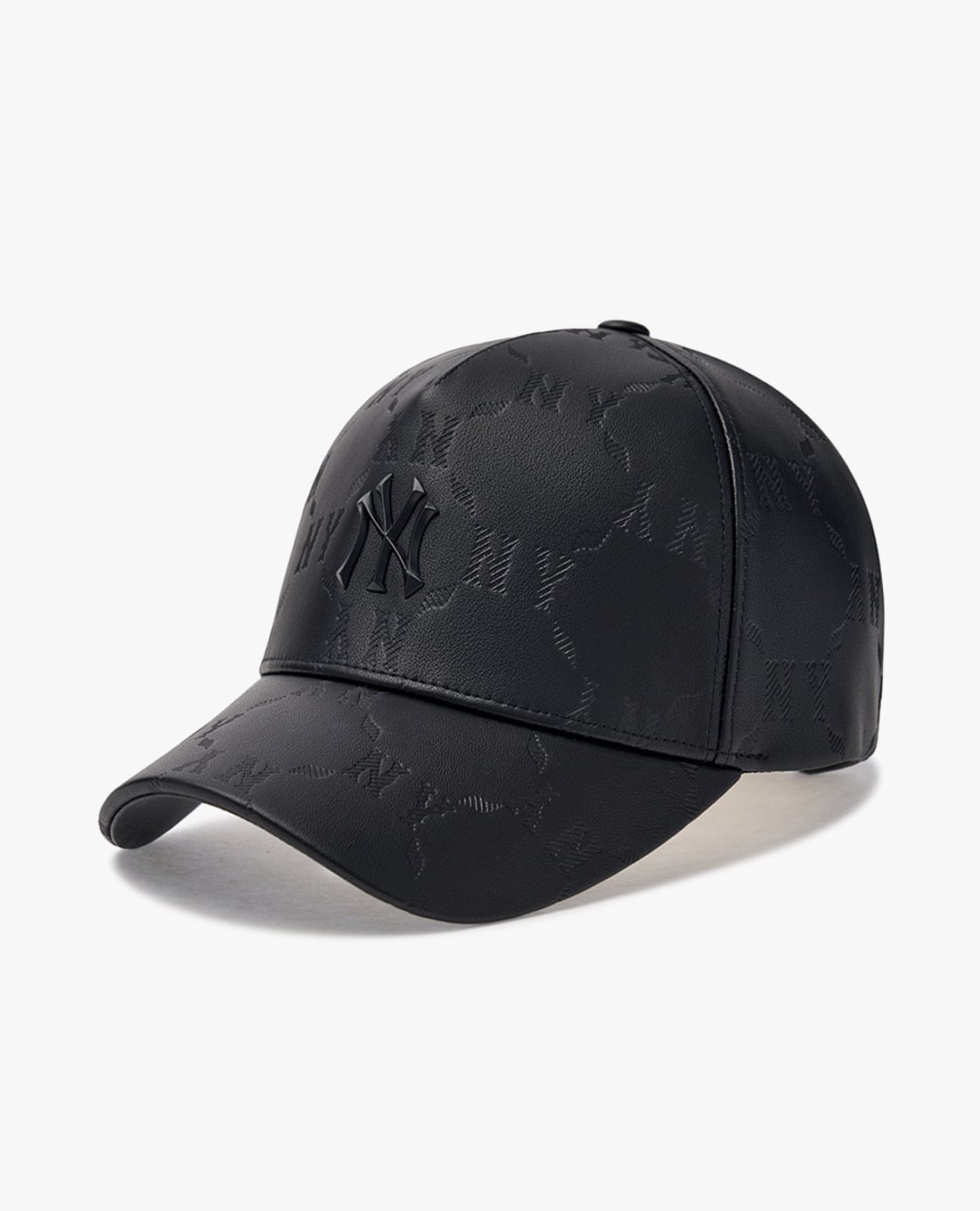 MLB - Unisex Diamond Monogram Leather Embossed Baseball Cap