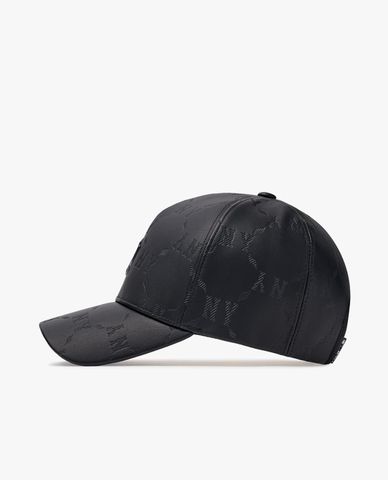  MLB - Unisex Diamond Monogram Leather Embossed Baseball Cap 
