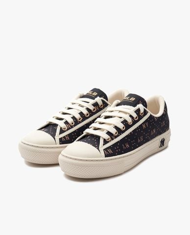  MLB - Unisex Playball Luxe Jacquard Diamond Monogram Sneakers 