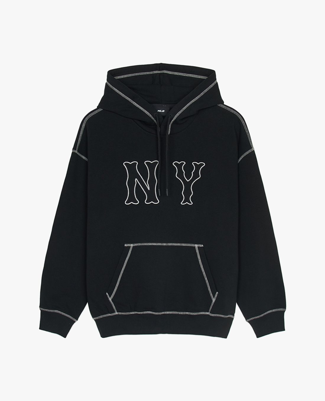 MLB - Basic Coopers Logo Overfit Long-Sleeve Unisex Hoodie