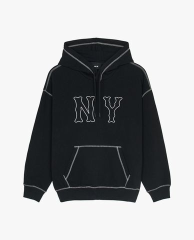  MLB - Basic Coopers Logo Overfit Long-Sleeve Unisex Hoodie 