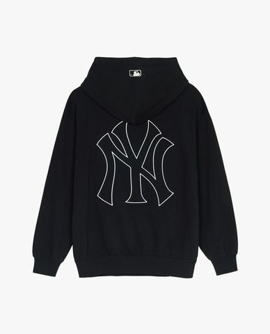  MLB - Unisex Basic Stitch Embo Mega Logo Hoodie 