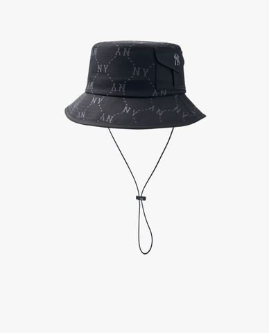  MLB - Unisex Diamond Monogram Sporty Safari Bucket Hat 