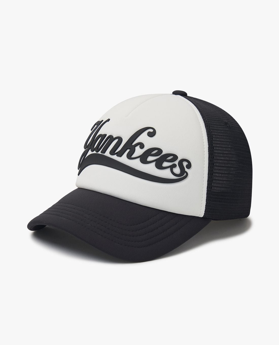 MLB - Unisex Mesh Baseball Cap Varsity Basic Curious Lettering