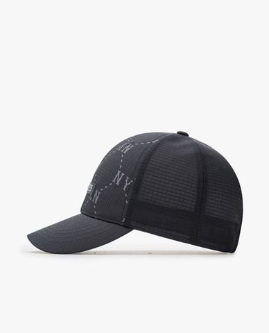  MLB - Unisex Diamond Monogram Sporty Mesh Baseball Cap 