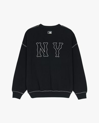  MLB - Unisex Basic Coopers Logo Mega Overfit Sweatshirt 