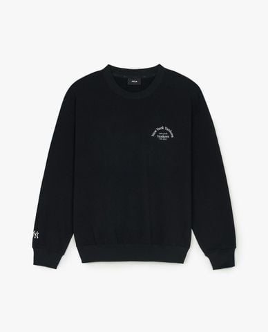  MLB - Unisex Basic Lettering Logo Overfit Sweatshirt 