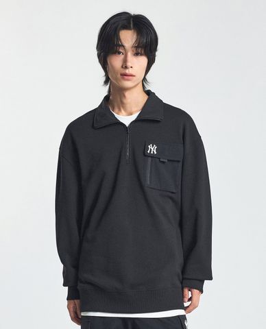  MLB - Basic Gorpcore Long Sleeve Crew Neck Sweatshirt For Men 