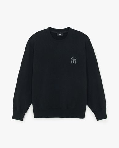  MLB - Unisex Basic Street Megalogo Crewneck Long Sleeve Sweatshirt 