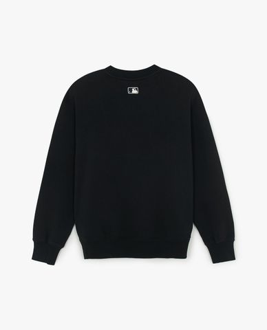  MLB - Unisex Basic Vintage Small Lettering Crewneck Sweatshirt 
