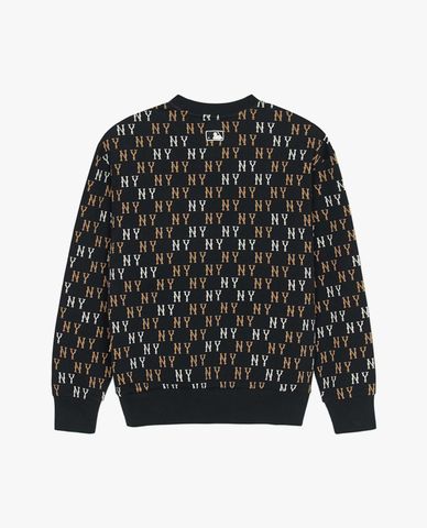  MLB – Unisex Crewneck Sweatshirt Classic Monogram Jacquard 