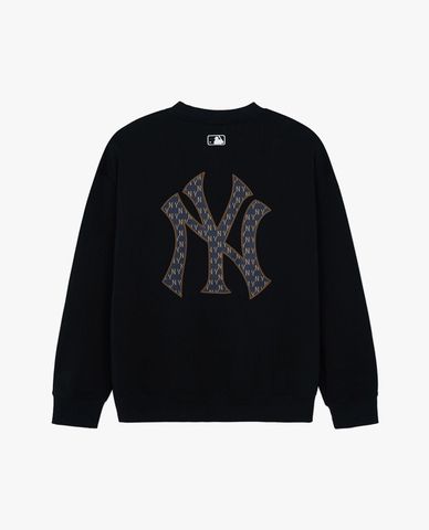  MLB - Monogram Big Lux Unisex Long-Sleeve Crewneck Sweatshirt 
