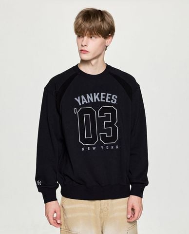  MLB - Unisex Varsity Sportive Crew Neck Sweatshirt 
