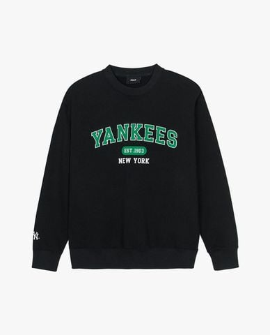  MLB - Unisex Varsity Over Fit Long-Sleeved Crewneck Sweatshirt 