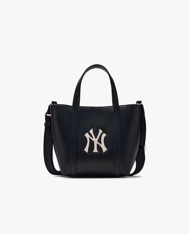  MLB - Women's Basic PU Trapezoid Tote Bag 
