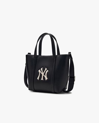  MLB - Women's Basic PU Trapezoid Tote Bag 