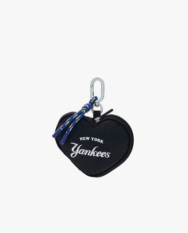  MLB - Unisex Heart Shape Mini Keychain With Zip Pouch 