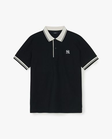  MLB - Unisex Basic Block Comfortable Polo Shirt 