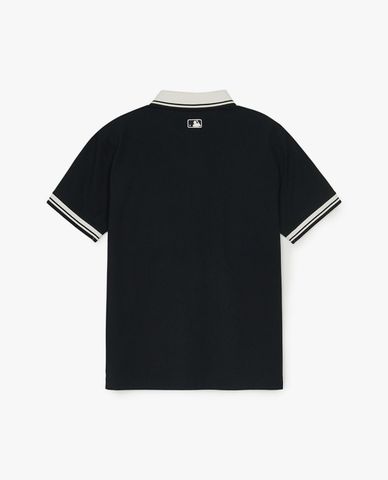  MLB - Unisex Basic Block Comfortable Polo Shirt 