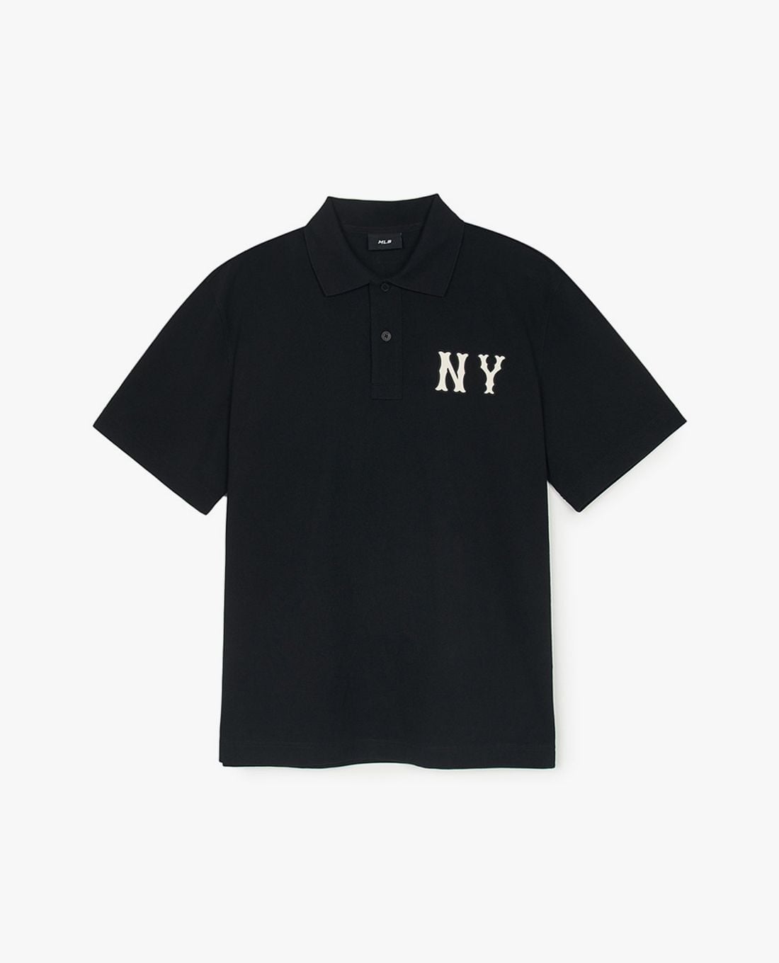 MLB - Unisex Basic Coopers Logo Overfit Short-Sleeve Polo Shirt