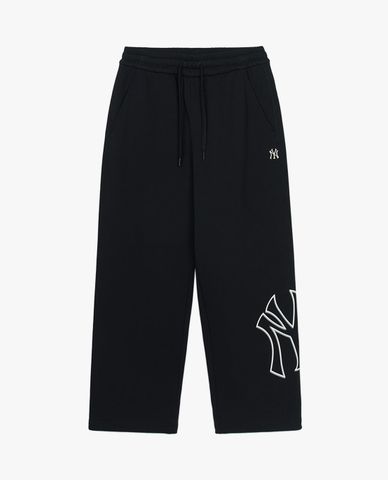  MLB - Unisex Wide Legged Loose Fit Basic Megalogo Trousers 