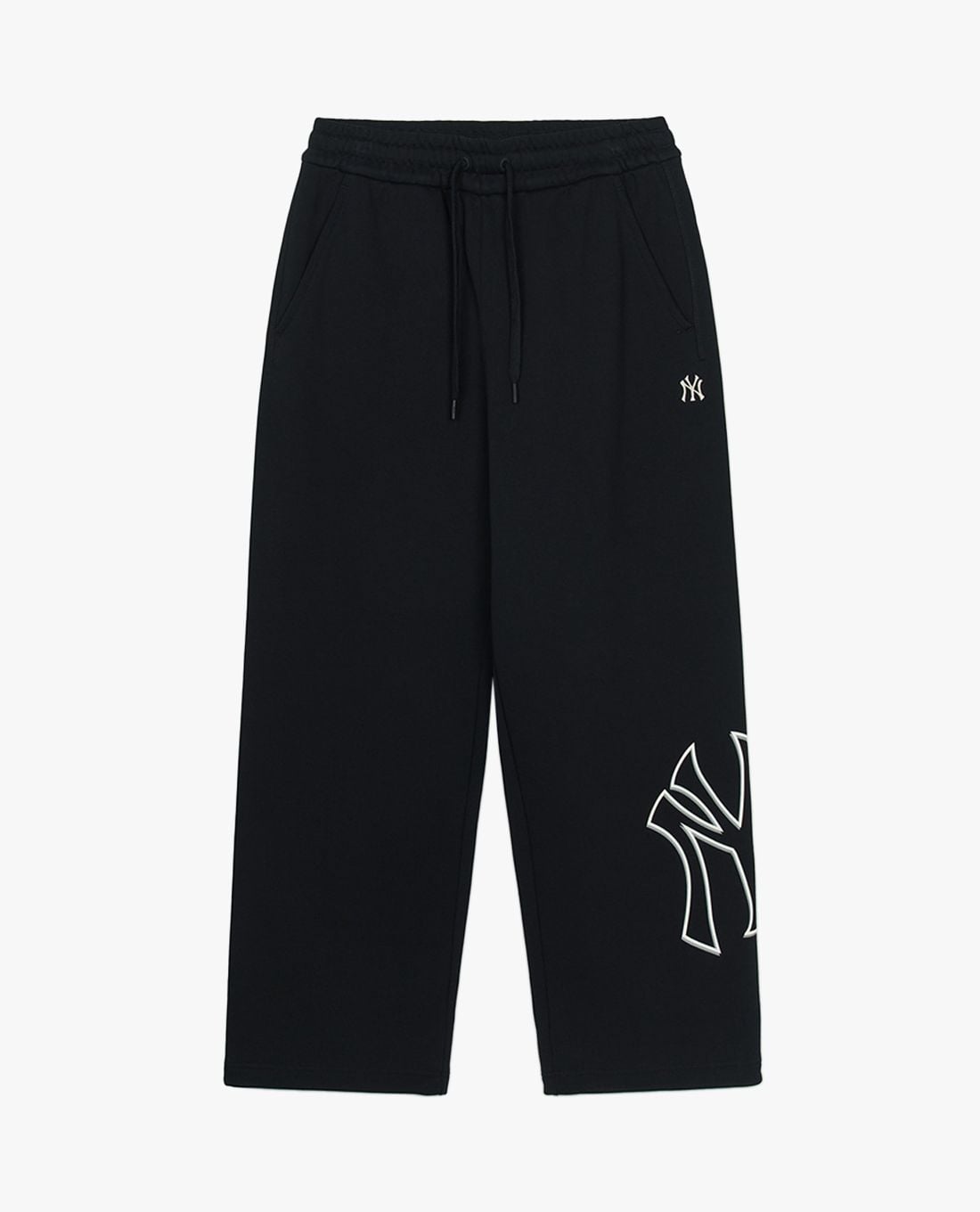MLB – Unisex Wide-Leg Sweatpants with Elastic Waist and Basic Megalogo