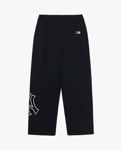  MLB - Unisex Wide Legged Loose Fit Basic Megalogo Trousers 