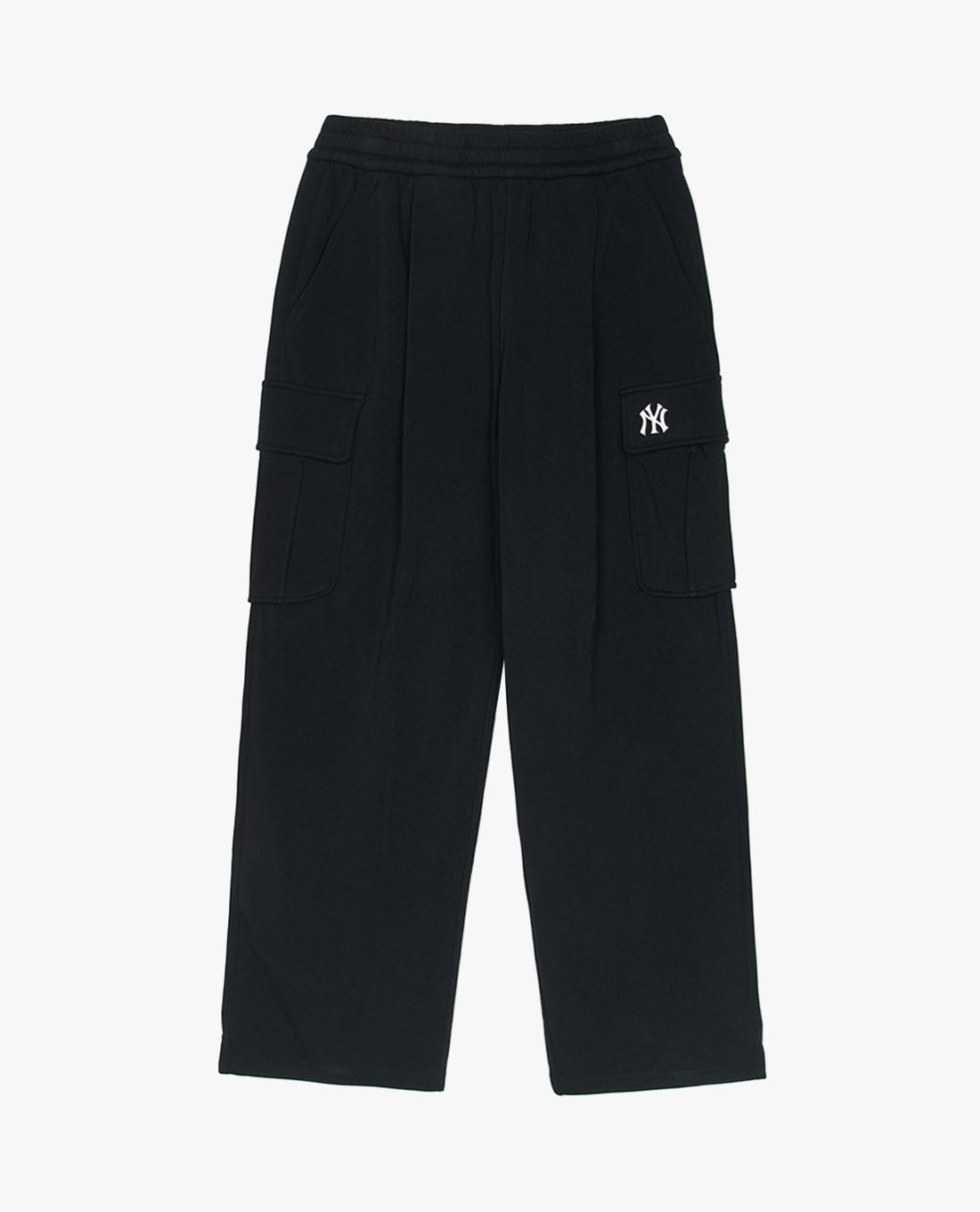MLB - Unisex Basic Small Logo Cargo Wide-Leg Pants