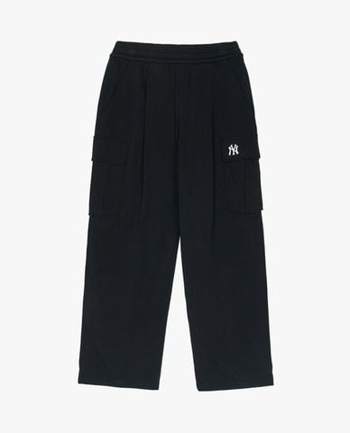  MLB - Unisex Basic Small Logo Cargo Wide-Leg Pants 