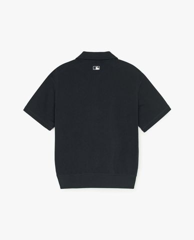  MLB - Unisex Basic Small Logo Short-Sleeve Polo Sweatshirt 