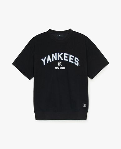  MLB - Unisex Varsity Lettering Crew Neck Short Sleeve T-Shirt 