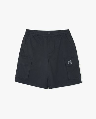  MLB - Unisex Wide-Leg Shorts Basic Gopcore Cotton 