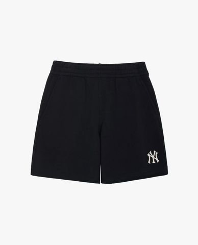  MLB - Basic Unisex Wide-Leg Shorts with Elastic Waistband 