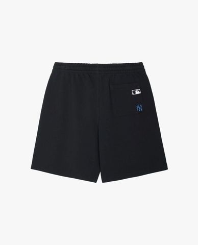  MLB - Unisex Varsity Wide-Leg Shorts with Elastic Waistband 