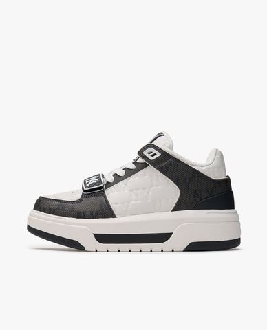  MLB - Unisex Low-Top Sneakers Chunky Liner Mid Classic Monogram 
