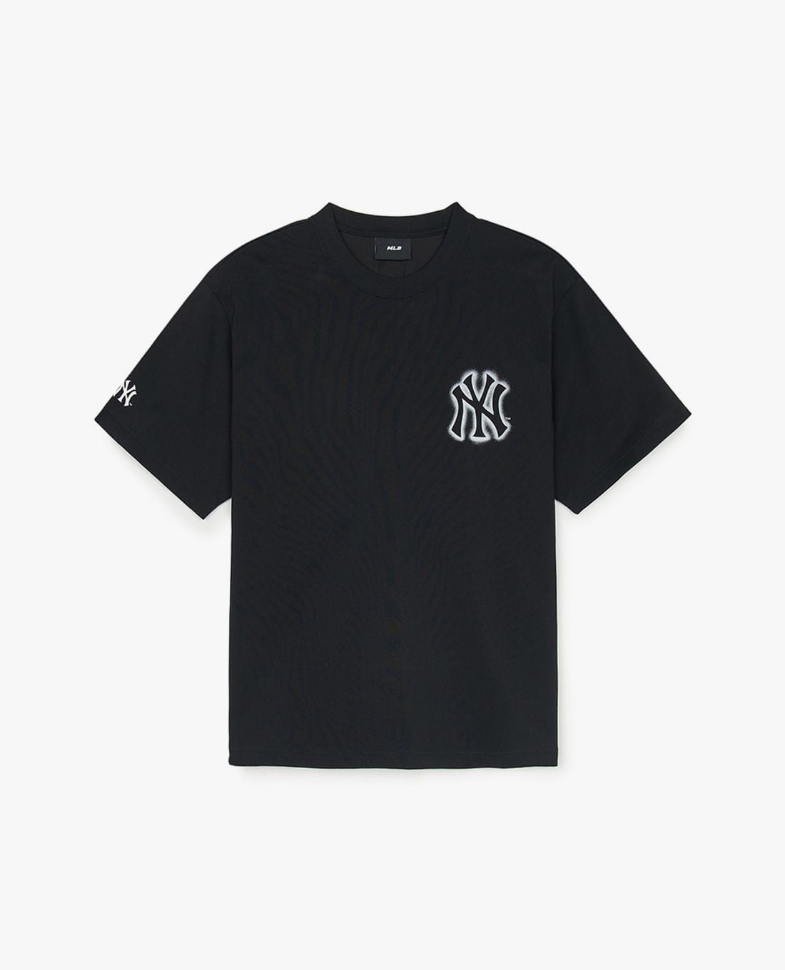 MLB - Unisex Short Sleeve Round Neck Basic Mega Logo T-shirt