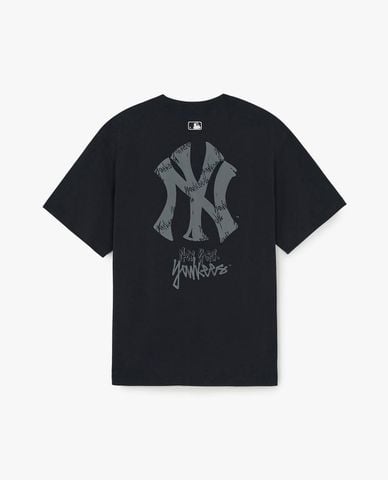  MLB - Unisex Basic Mega Street Logo T Shirt 