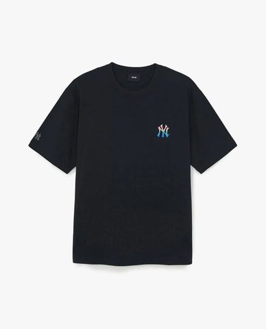  MLB - Unisex Basic Colorful Street Logo T Shirt 