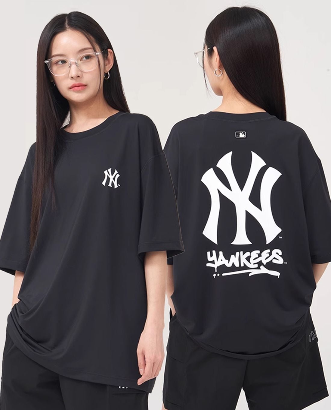 MLB - Unisex Basic Mega Logo Oversized T-shirt