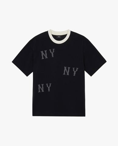  MLB - Unisex Round Neck Short Sleeve T Shirt Megagram 