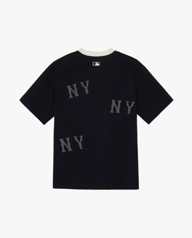  MLB - Unisex Round Neck Short Sleeve T Shirt Megagram 