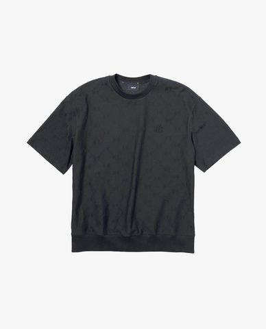  MLB - Jacquard Dia Monogram Unisex Short-Sleeve Crewneck T-shirt 