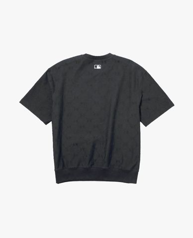  MLB - Jacquard Dia Monogram Unisex Short-Sleeve Crewneck T-shirt 